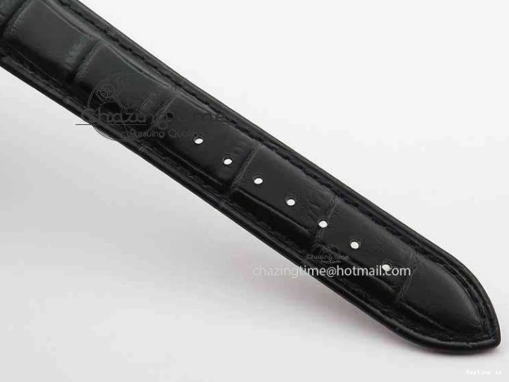 1218 Cellini Date VF Best Edition SS Black Dial Stick Markers On Black Leather Strap A Lightweight 3725